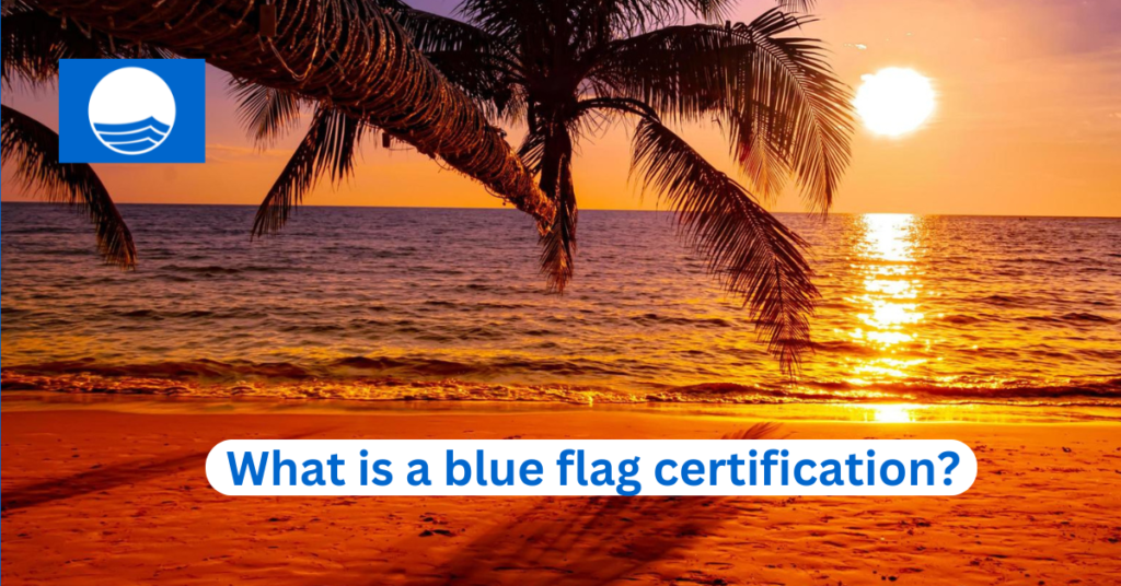 blue flag certificate